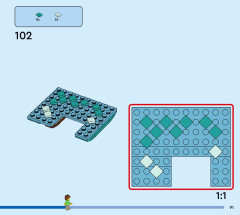 LEGO 31139 instructions page 91 – build guide