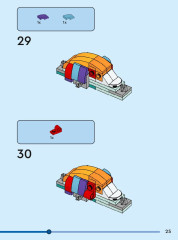 LEGO 31140 instructions page 25 – build guide