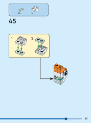 LEGO 31140 instructions page 35 – build guide