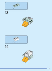LEGO 31140 instructions page 11 – build guide