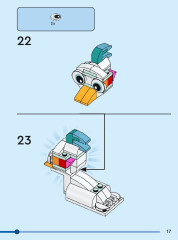 LEGO 31140 instructions page 17 – build guide