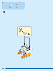 LEGO 31140 instructions page 22 – build guide