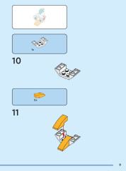 LEGO 31140 instructions page 9 – build guide
