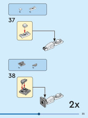 LEGO 31140 instructions page 35 – build guide