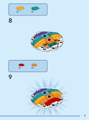 LEGO 31140 instructions page 9 – build guide