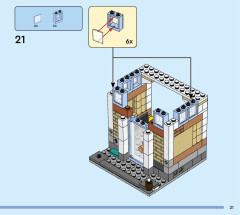 LEGO 31141 instructions page 21 – build guide