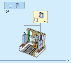 LEGO 31141 instructions page 71 – build guide