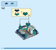 LEGO 31141 instructions page 92 – build guide