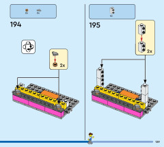 LEGO 31141 instructions page 129 – build guide