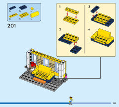 LEGO 31141 instructions page 133 – build guide
