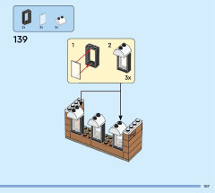 LEGO 31141 instructions page 107 – build guide