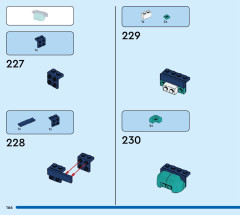 LEGO 31141 instructions page 166 – build guide