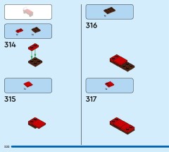 LEGO 31141 instructions page 222 – build guide