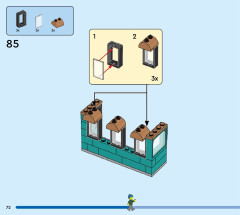 LEGO 31141 instructions page 72 – build guide