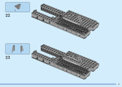 LEGO 31142 instructions page 21 – build guide