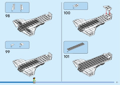 LEGO 31142 instructions page 51 – build guide