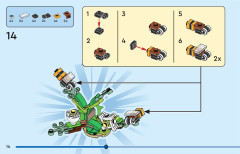 LEGO 31143 instructions page 14 – build guide