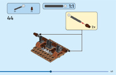 LEGO 31143 instructions page 43 – build guide