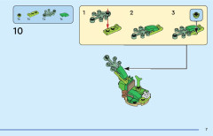 LEGO 31143 instructions page 7 – build guide