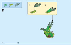 LEGO 31143 instructions page 8 – build guide