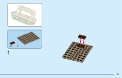 LEGO 31143 instructions page 21 – build guide