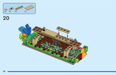 LEGO 31143 instructions page 38 – build guide