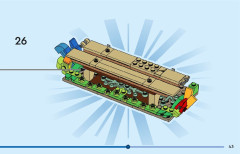 LEGO 31143 instructions page 43 – build guide