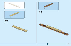LEGO 31143 instructions page 47 – build guide