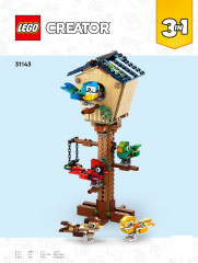 LEGO 31143 instructions page 1 – build guide
