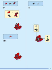 LEGO 31143 instructions page 11 – build guide