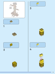 LEGO 31143 instructions page 19 – build guide