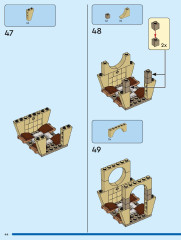 LEGO 31143 instructions page 44 – build guide
