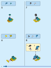 LEGO 31143 instructions page 6 – build guide