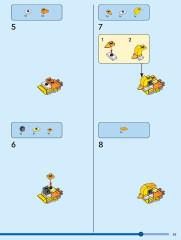 LEGO 31143 instructions page 65 – build guide