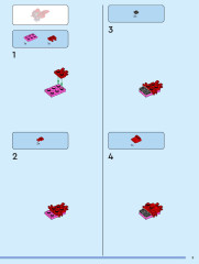 LEGO 31143 instructions page 9 – build guide