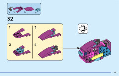 LEGO 31144 instructions page 17 – build guide