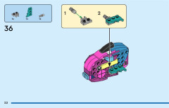 LEGO 31144 instructions page 22 – build guide