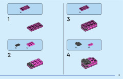 LEGO 31144 instructions page 3 – build guide