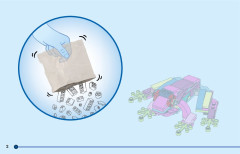 LEGO 31144 instructions page 2 – build guide