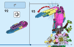 LEGO 31144 instructions page 57 – build guide