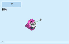 LEGO 31144 instructions page 62 – build guide