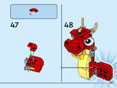 LEGO 31145 instructions page 35 – build guide