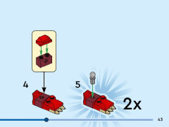 LEGO 31145 instructions page 43 – build guide