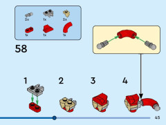 LEGO 31145 instructions page 45 – build guide