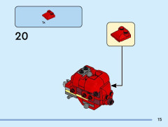 LEGO 31145 instructions page 15 – build guide