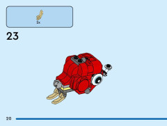LEGO 31145 instructions page 20 – build guide