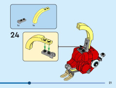 LEGO 31145 instructions page 21 – build guide