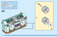 LEGO 31148 instructions page 32 – build guide