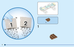 LEGO 31148 instructions page 2 – build guide
