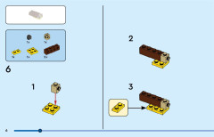 LEGO 31149 instructions page 6 – build guide